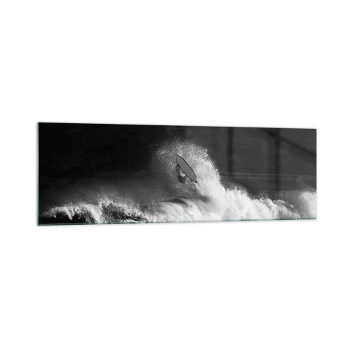 Glass picture - Challenge Accepted! - 160x50 cm