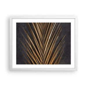 Poster in white frmae - Gold of the Tropics - 50x40 cm