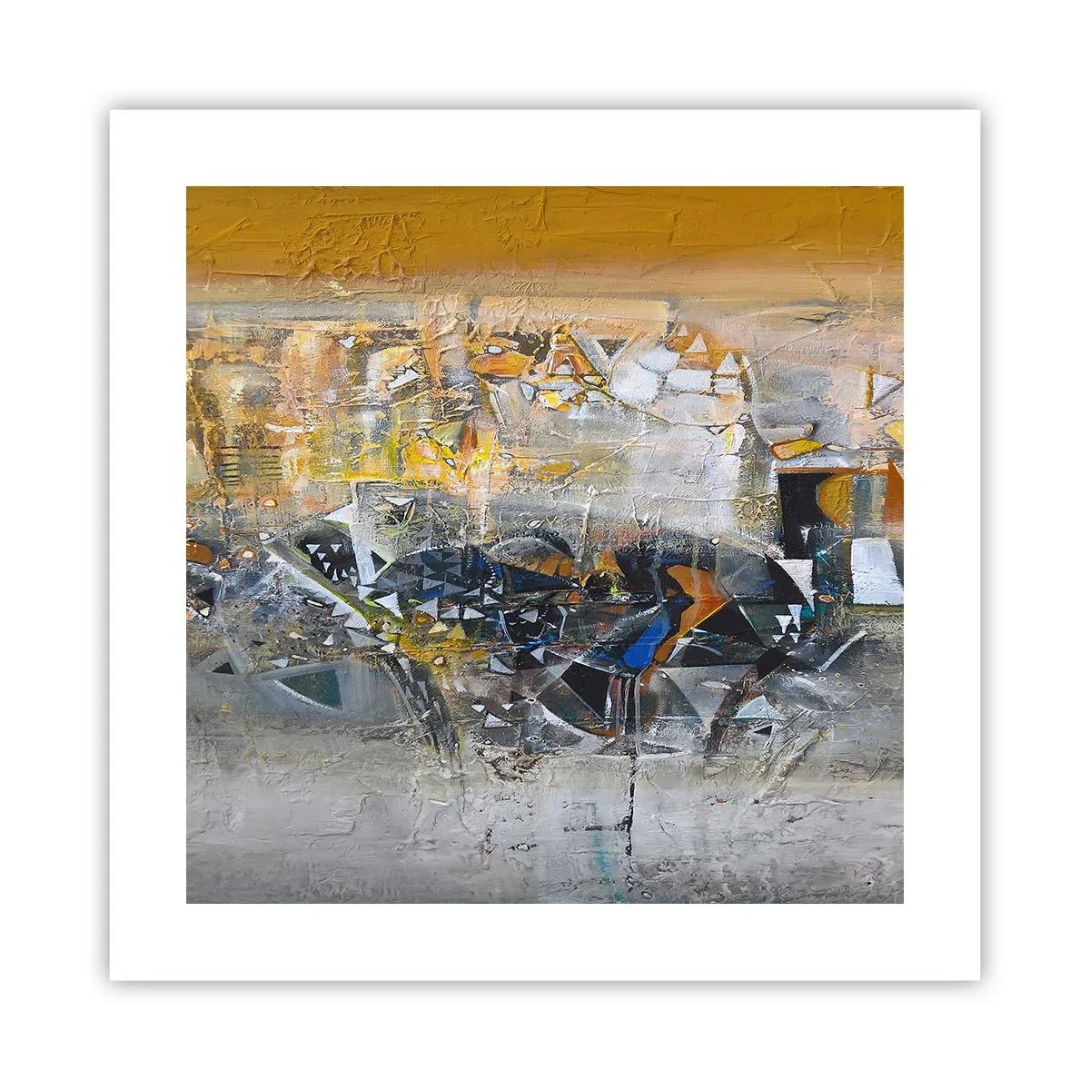 Poster - All Will Work out - 40x40 cm