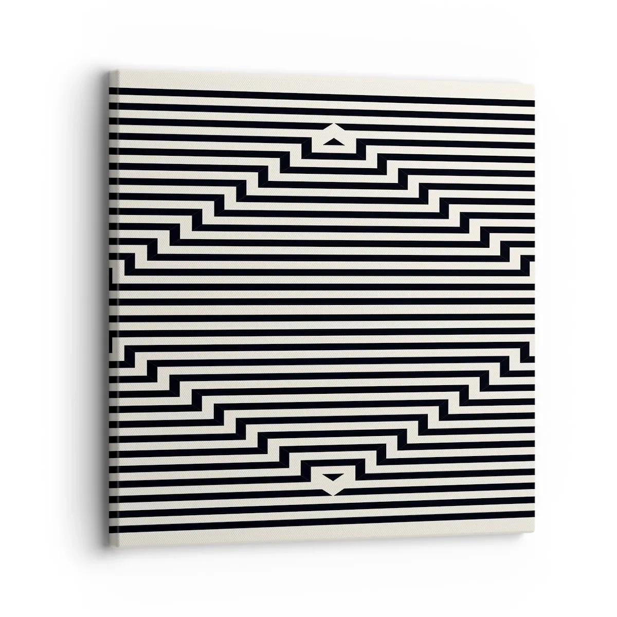 Canvas picture - Geometrical Illusion - 30x30 cm