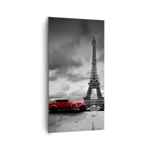 Canvas picture - Not So Long Ago in Paris - 65x120 cm