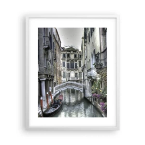 Poster in white frmae - For Centuries in Quiet Contemplation - 40x50 cm