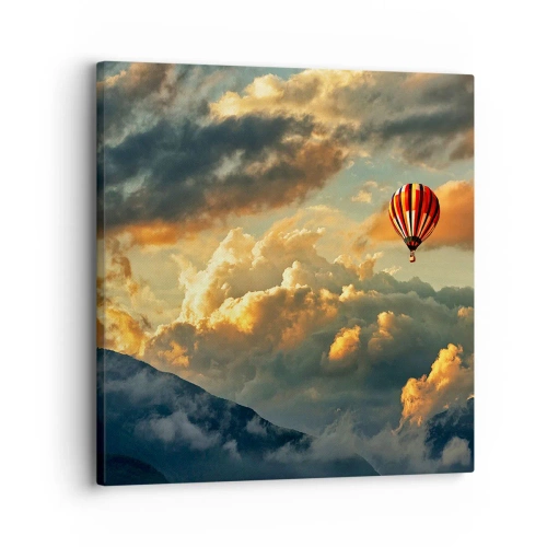 Canvas picture - I Like Flying - 30x30 cm