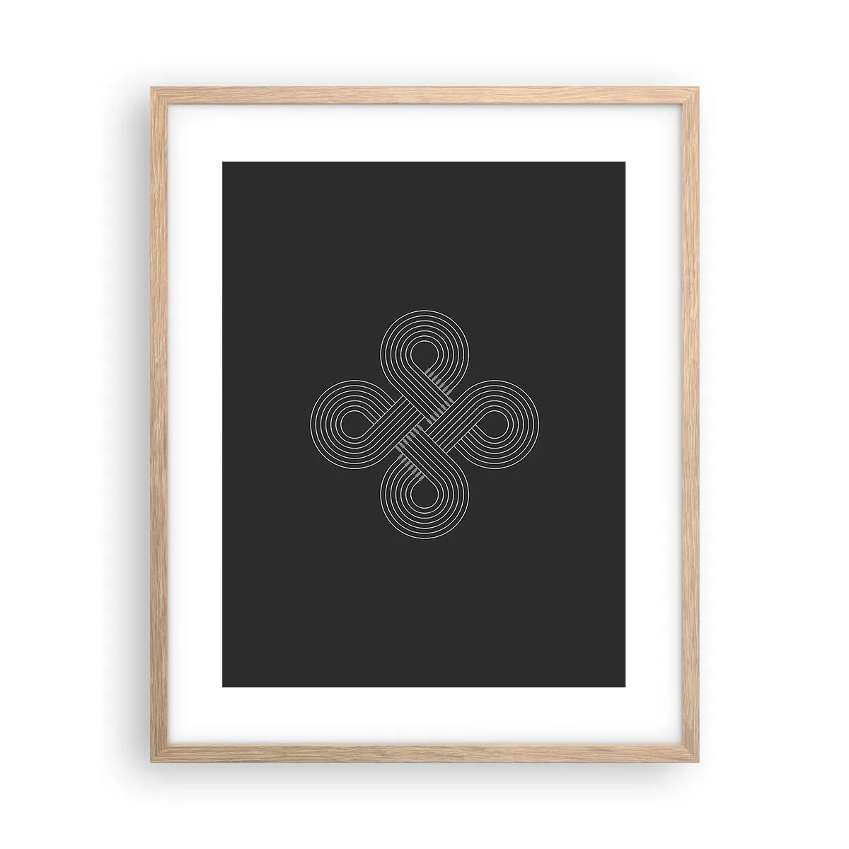 Poster in light oak frame - In Celtic Spirit - 40x50 cm