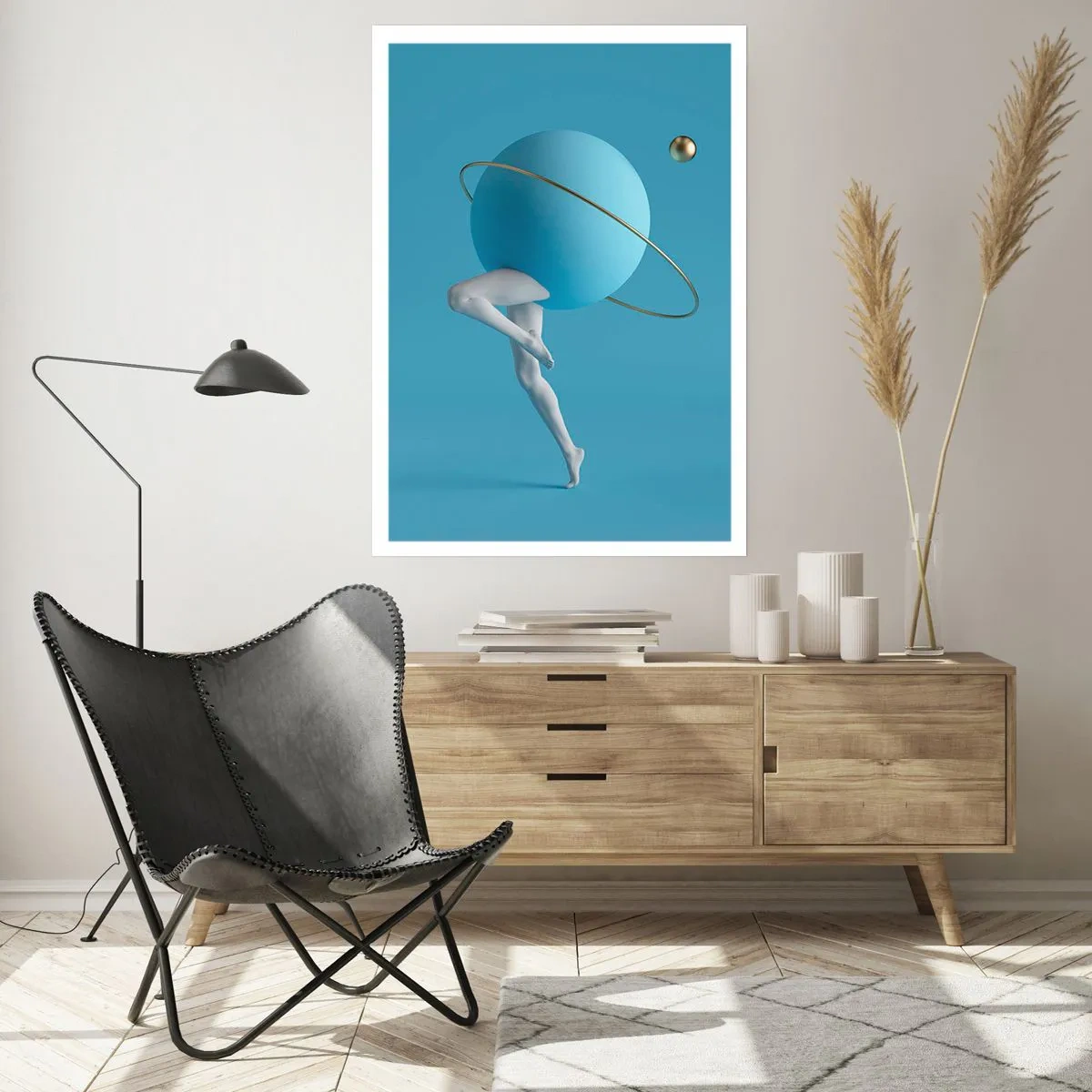 Poster - And Planets Are Going Crazy - 30x40 cm