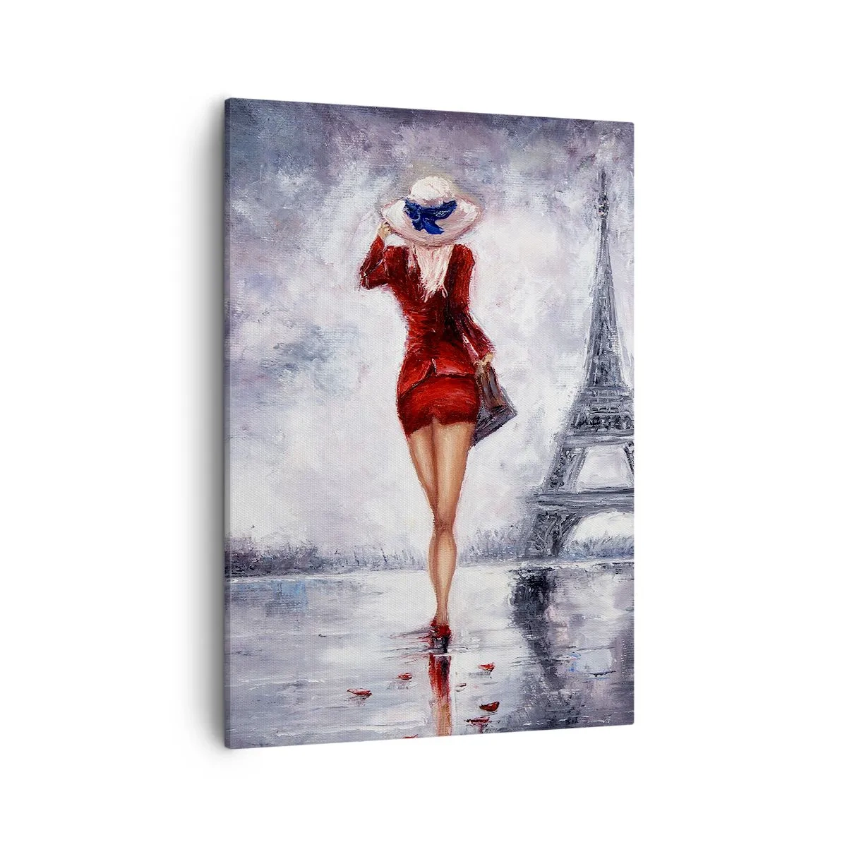 Canvas picture - Parisian Symbols - 50x70 cm