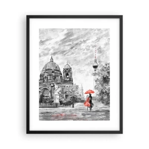 Poster in black frame - Berlin Encounter - 40x50 cm