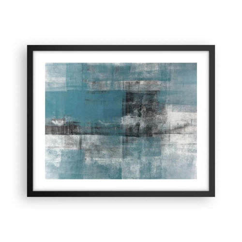 Poster in black frame - Water and Air - 50x40 cm