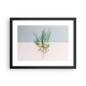 Poster in black frame - Pastel Subtlety - 40x30 cm
