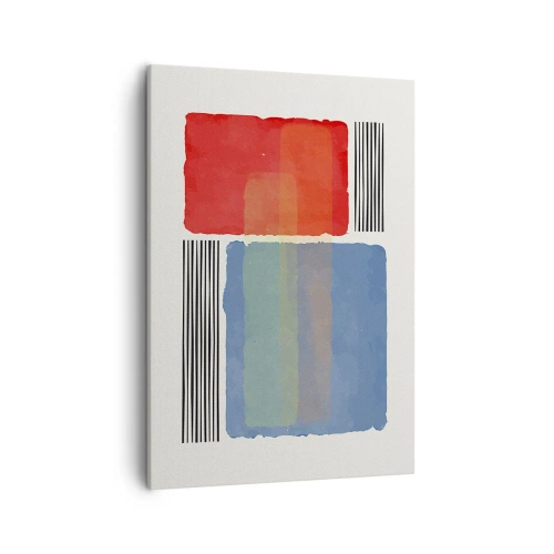 Canvas picture - Spirit and Letter of Geometry - 50x70 cm