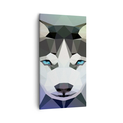 Canvas picture - Memory of Northern Snow - 55x100 cm