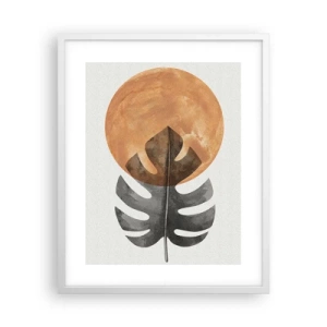 Poster in white frmae - Always the Sun - 40x50 cm