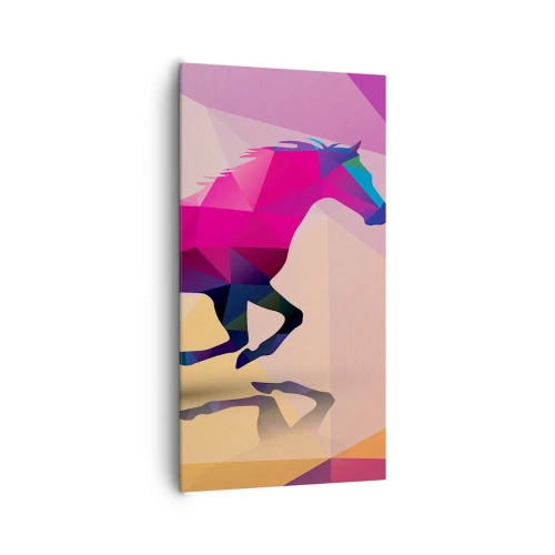 Canvas picture - Cubism Is Still Alive - 65x120 cm