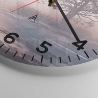 Clock face with numbers