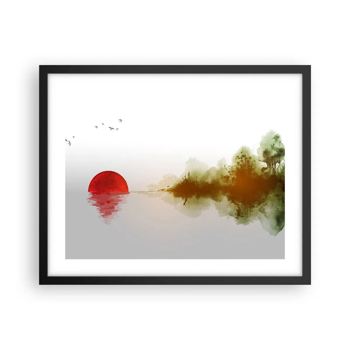 Poster in black frame - Promise of Peace - 50x40 cm