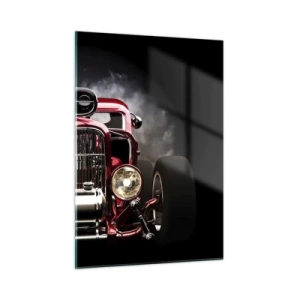 Glass picture - Fast and Furiously Beautiful - 50x70 cm