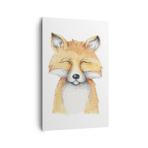 Canvas picture - Fox Moods - 80x120 cm