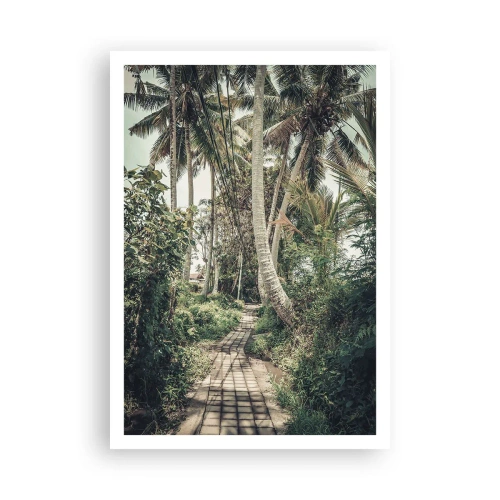 Poster - Palmtree Alley - 70x100 cm