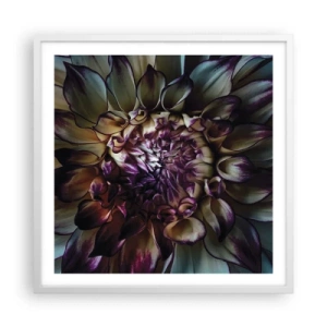 Poster in white frmae - The Blossoming of Youth - 60x60 cm