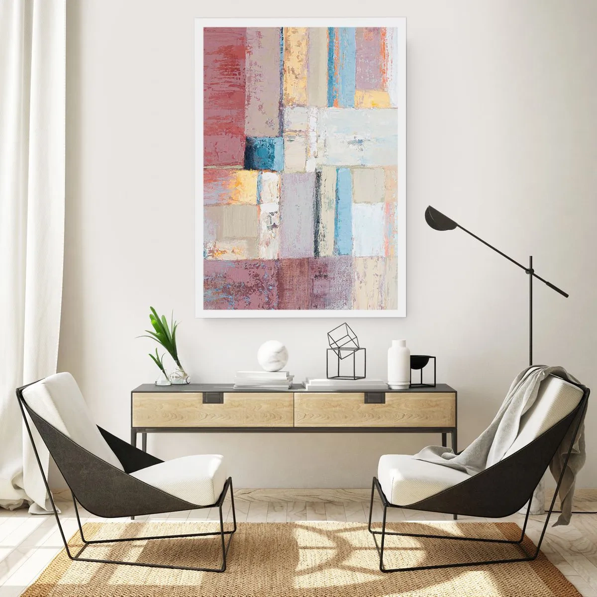 Poster - Calm of Geometry - 70x100 cm