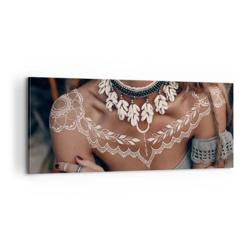 Canvas picture - Talismans, Rituals of Womanhood - 100x40 cm