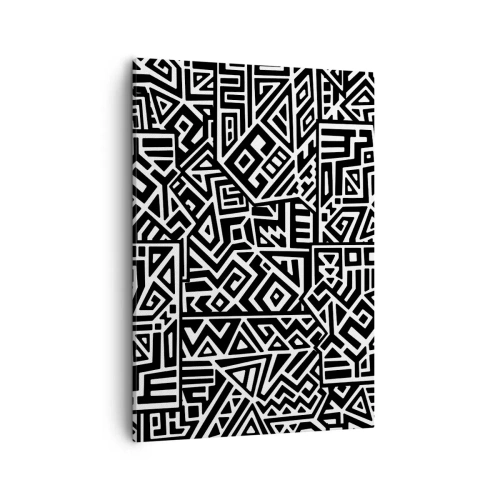 Canvas picture - Precolumbian Composition - 50x70 cm