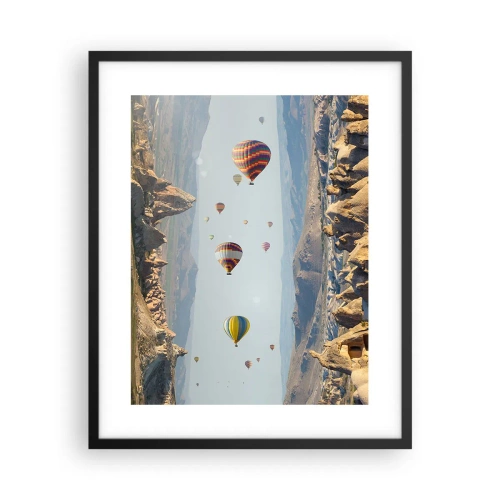 Poster in black frame - Here Everything Is Possible - 40x50 cm