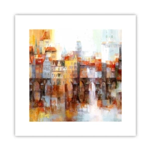 Poster - Under The Bridge It Is Also Pretty - 30x30 cm