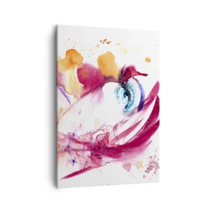 Canvas picture - In Close-up the World Is Blooming  - 50x70 cm