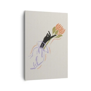 Canvas picture - Sister Touch - 70x100 cm