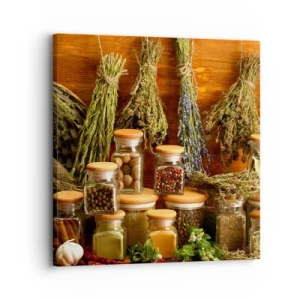 Canvas picture - Kitchen Magic - 30x30 cm