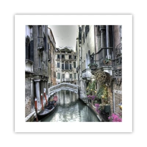 Poster - For Centuries in Quiet Contemplation - 40x40 cm