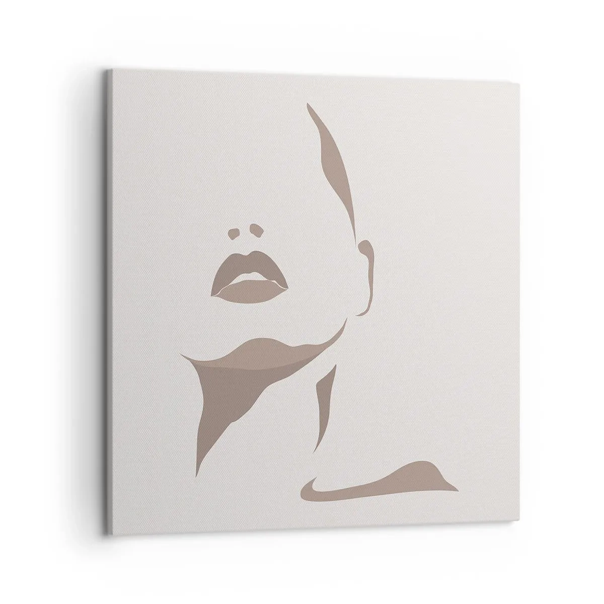 Canvas picture - Created with Light and Shadow - 50x50 cm