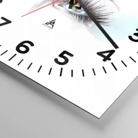 Clock face with numbers