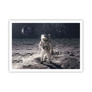 Poster - Greetings from the Moon - 100x70 cm