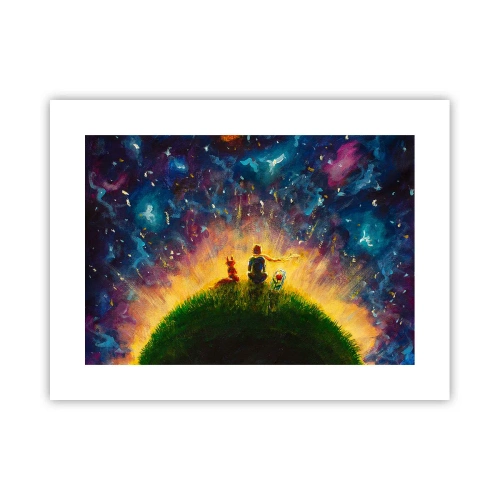 Poster - Love and Friendship - Whole World - 40x30 cm