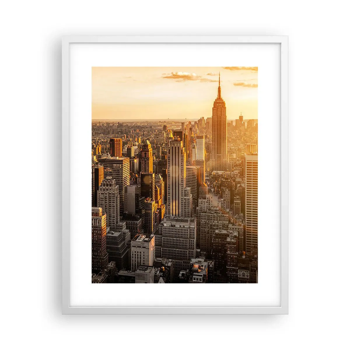 Poster in white frmae - Growing in the Sun - 40x50 cm