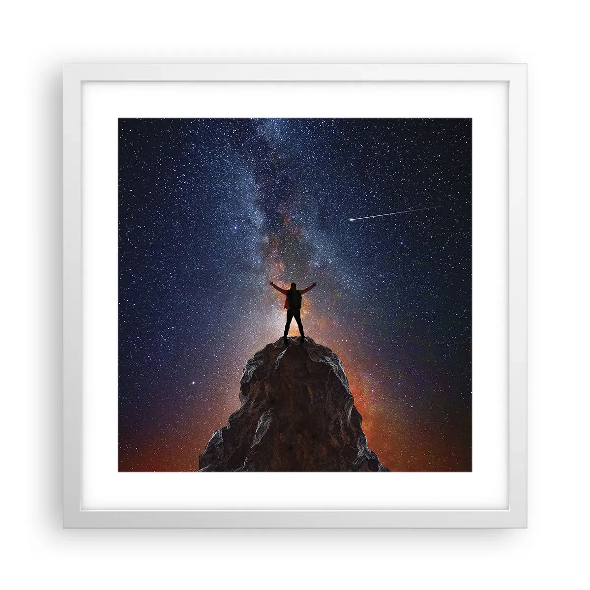 Poster in white frmae - Power Is with Me! - 40x40 cm