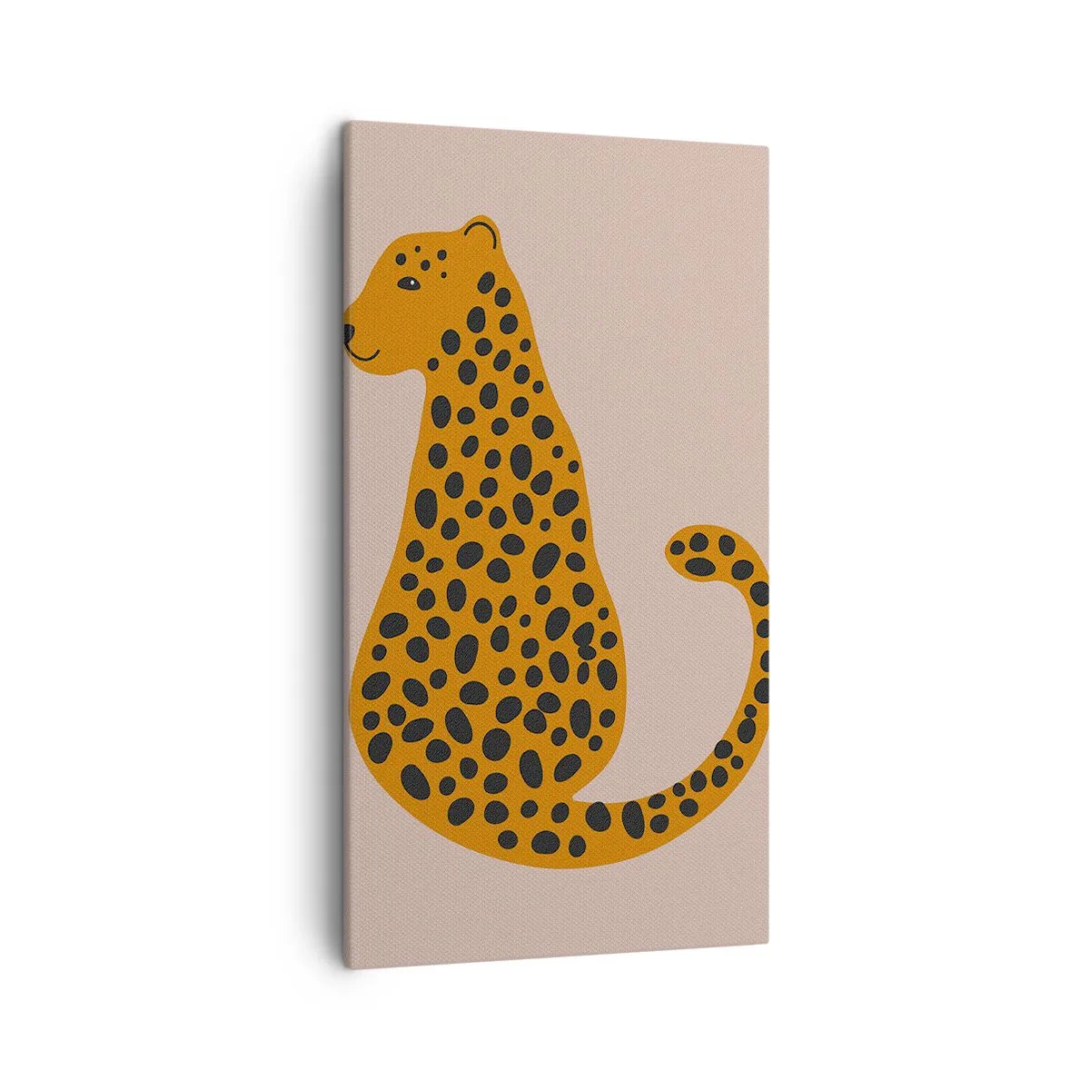 Canvas picture - Leopard Print Is Fashionable - 45x80 cm