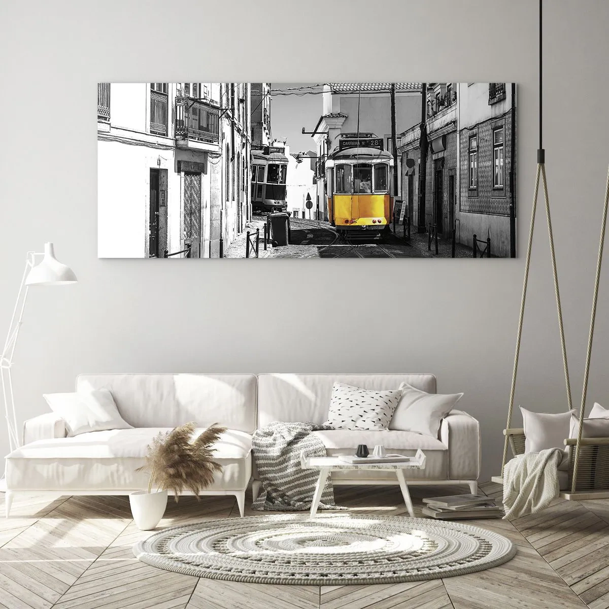 Glass picture - Spirit of Lisbon - 120x50 cm