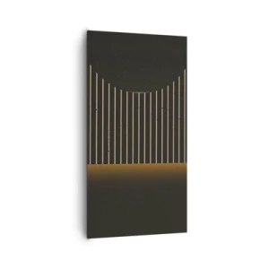 Canvas picture - Investigating Darkness - 65x120 cm