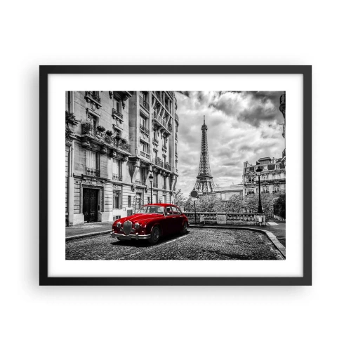 Poster in black frame - Predator in the City - 50x40 cm