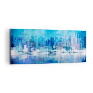 Canvas picture - Sunk in Blue - 100x40 cm