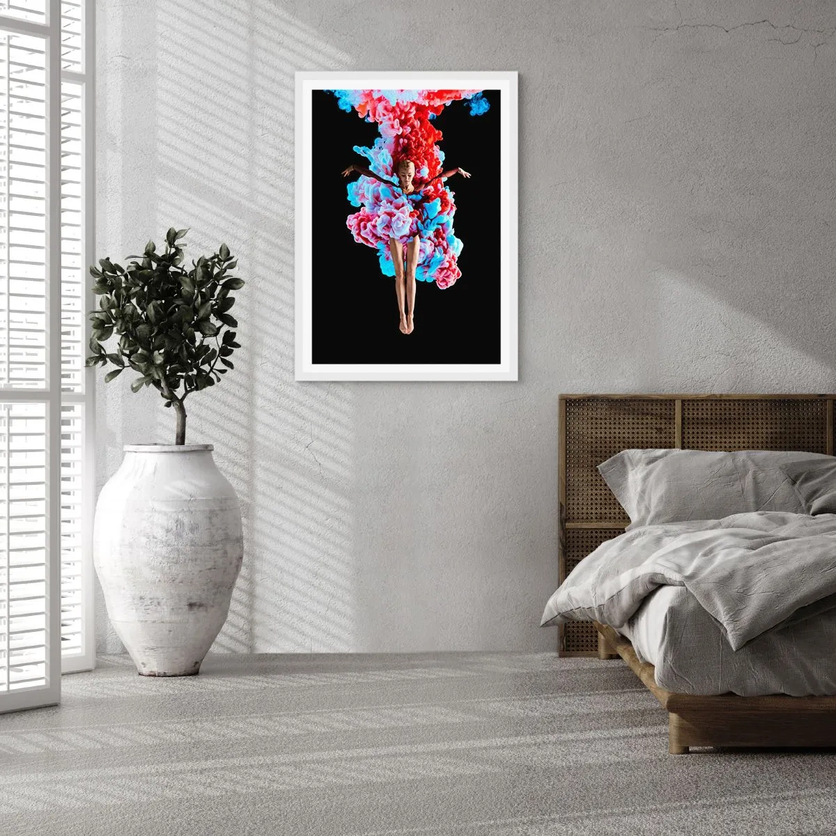 Poster in white frmae - In Full Bloom - 70x100 cm