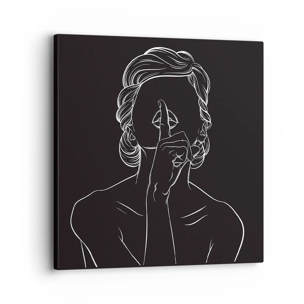 Canvas picture - Beauty Blossoms in Soul - 30x30 cm