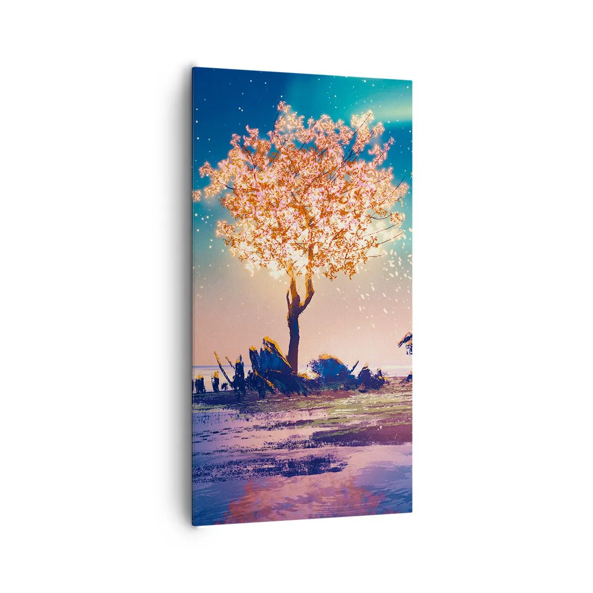 Canvas picture - Nature Does Not Pass Away - 65x120 cm