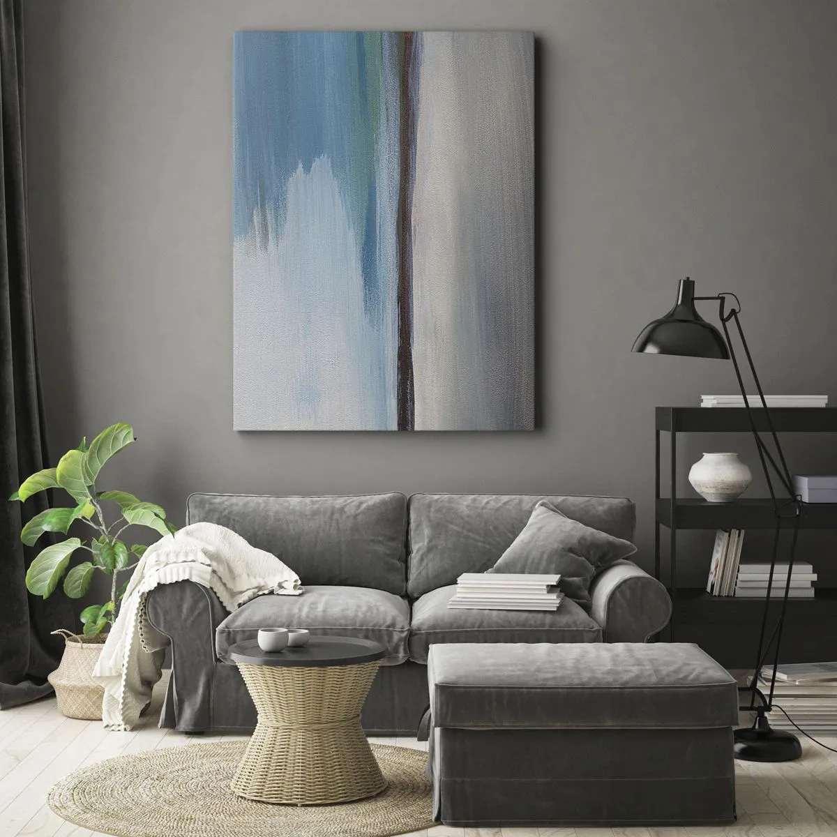 Canvas picture - Horizontal Landscape - 55x100 cm