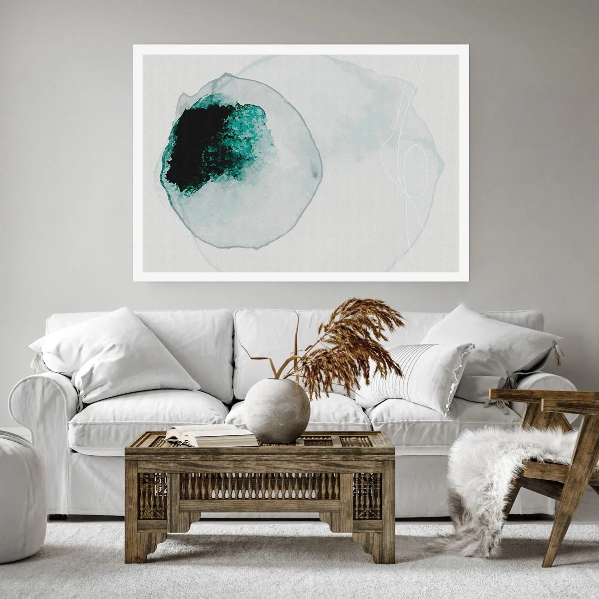 Poster - In a Waterdrop - 50x40 cm