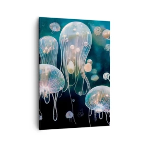 Canvas picture - Underwater Ball - 50x70 cm