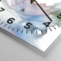 Clock face with numbers